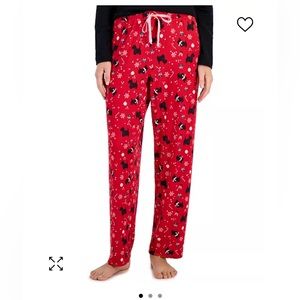 Women's Soft Knit Printed Pajama Pants, Created for Macy's XL Scottie Dog